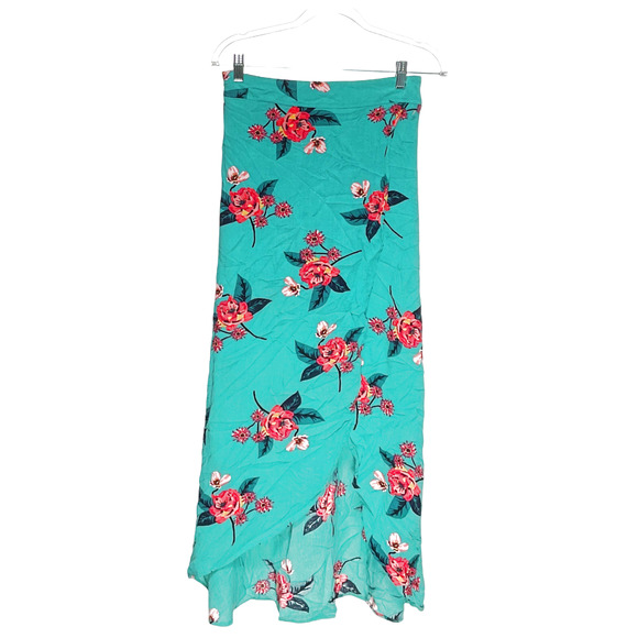 Express Floral Maxi Skirt - Picture 1 of 4